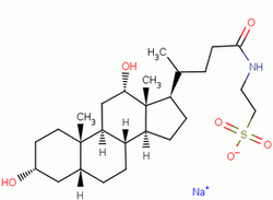 1180-95-6 sodium 2-[[(3α,5β,12α)-3,12-dihydroxy-24-oxocholan-24-yl]amino]ethane-1-sulphonate