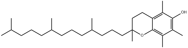 DL-α-Tocopherol Structure