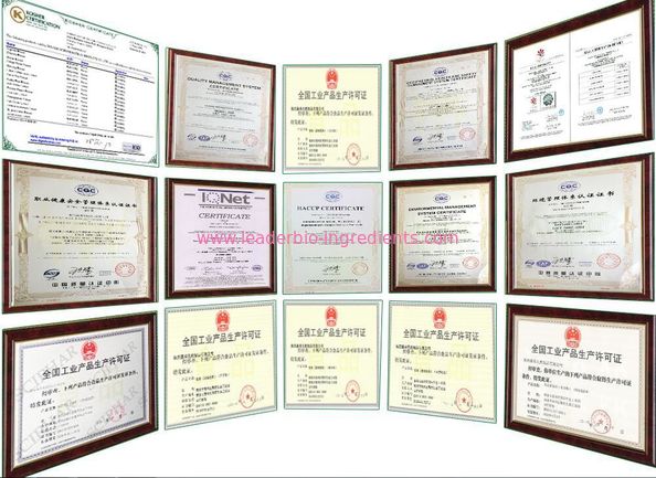 China Leader Biochemical Group certification